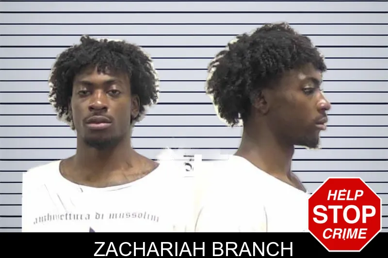 Zachariah Branch mugshot