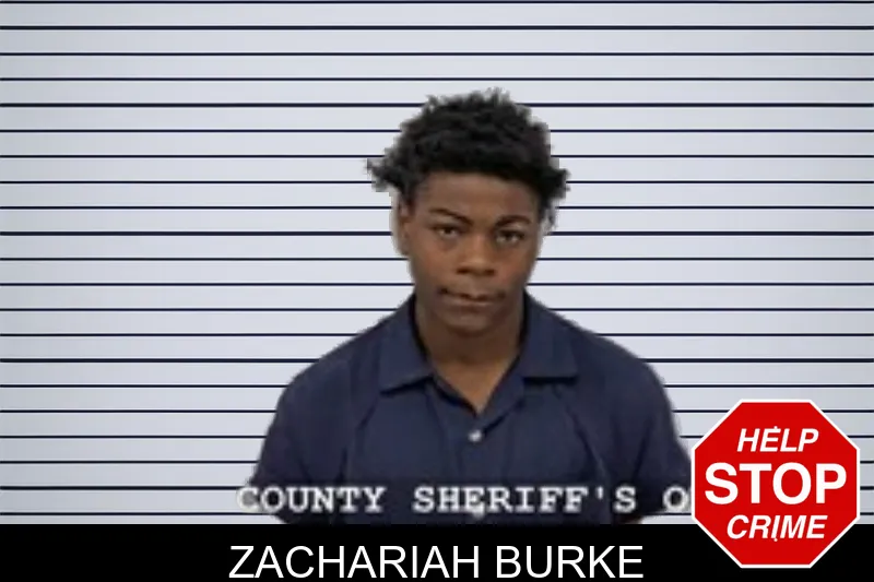 Zachariah Burke mugshot