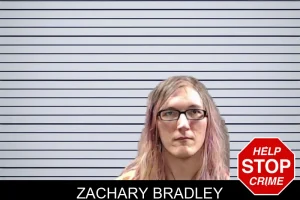 Zachary Bradley mugshot
