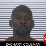Zachary Coleman mugshot