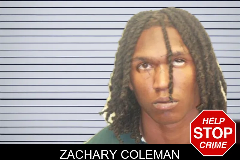 Zachary Coleman mugshot