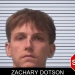Zachary Dotson mugshot
