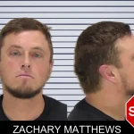 Zachary Matthews mugshot