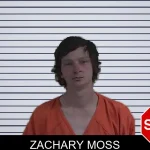 Zachary Moss mugshot
