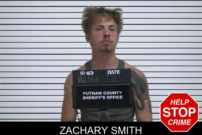 Zachary Smith mugshot – Putnam County , Georgia Zachary Smith