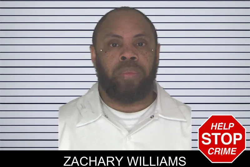 Zachary Williams mugshot