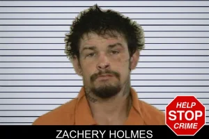 Zachery Holmes mugshot