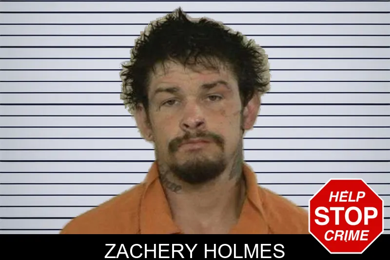 Zachery Holmes mugshot