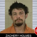 Zachery Holmes mugshot