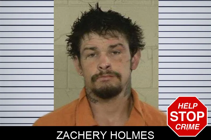 Zachery Holmes mugshot