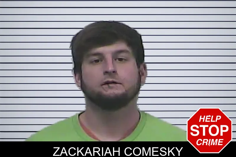 Zackariah Comesky mugshot