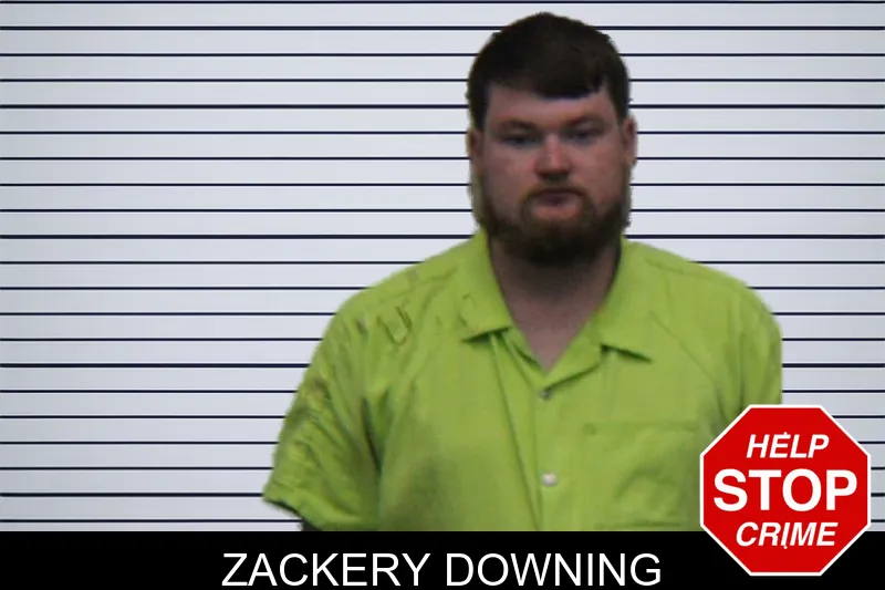 Zackery Downing mugshot