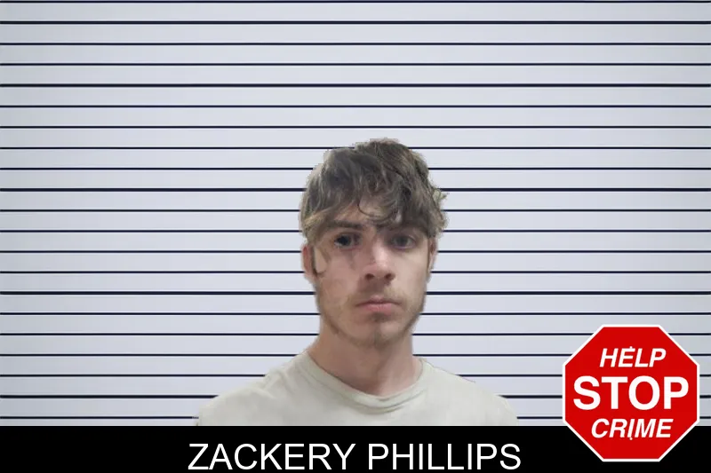 Zackery Phillips mugshot