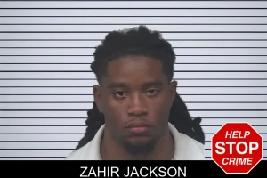 Zahir Jackson mugshot