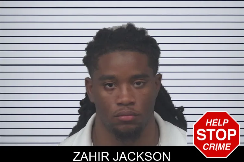 Zahir Jackson mugshot