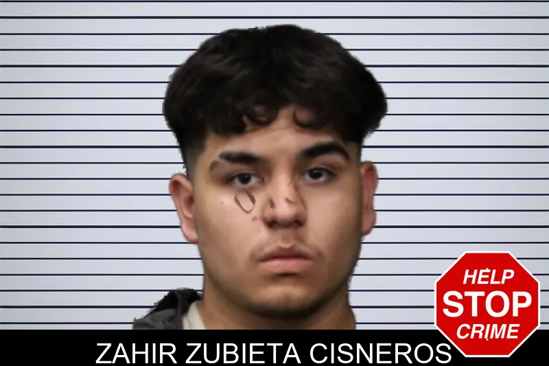 Zahir Zubieta Cisneros mugshot
