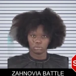 Zahnovia Battle mugshot – Spalding County , Georgia Zahnovia Battle mugshot