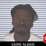 Zaire Alman mugshot
