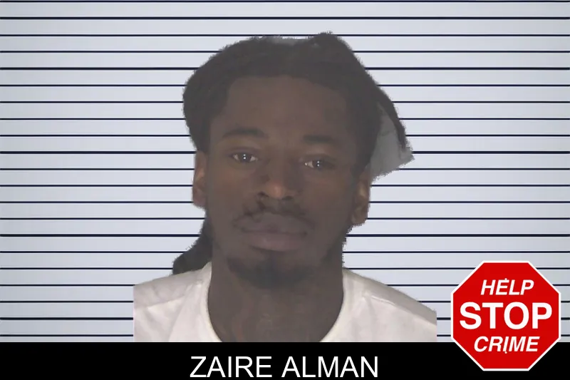Zaire Alman mugshot