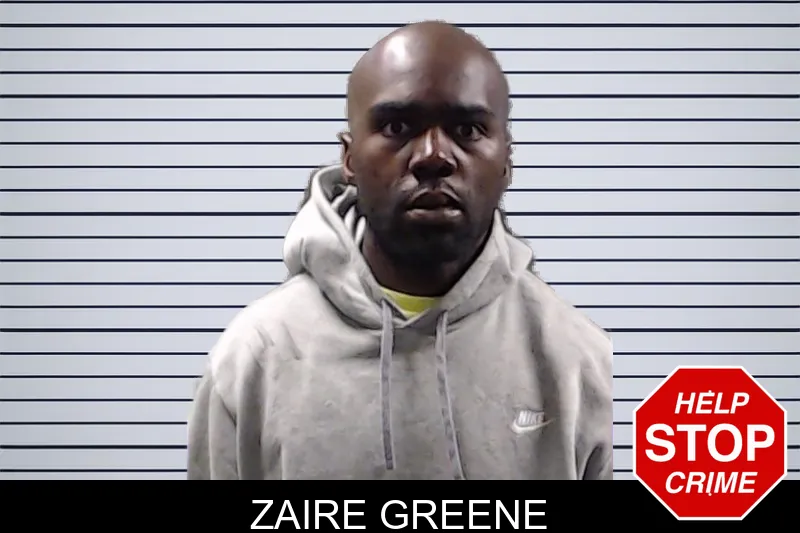 Zaire Greene mugshot