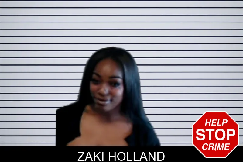 Zaki Holland mugshot