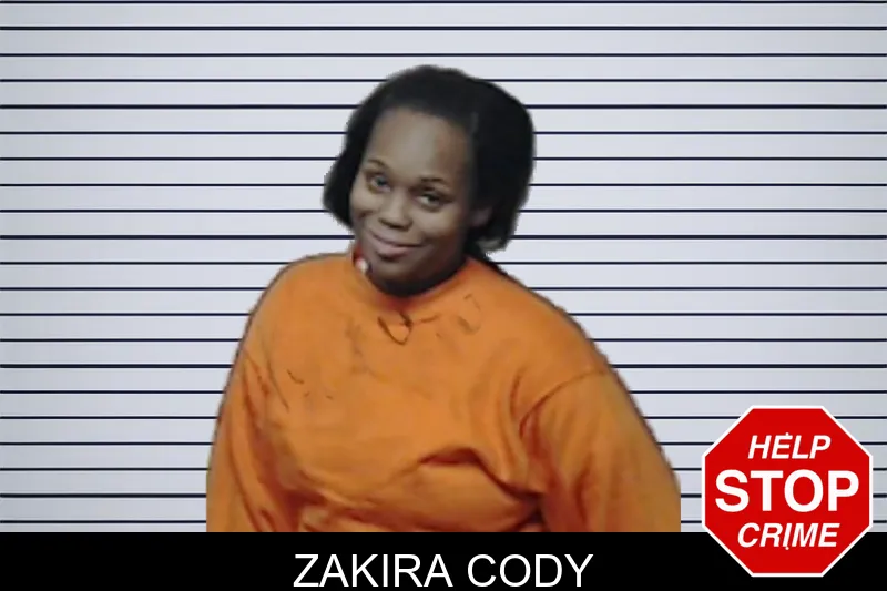 Zakira Cody mugshot