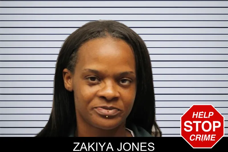 Zakiya Jones mugshot
