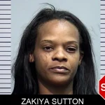 Zakiya Sutton mugshot