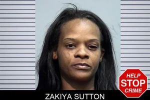 Zakiya Sutton mugshot