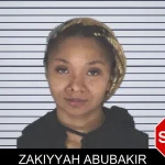Zakiyyah Abubakir mugshot