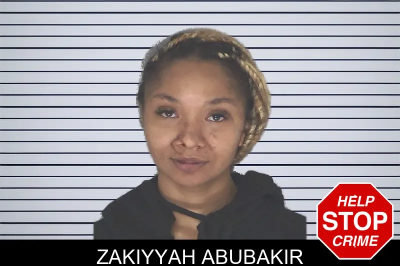 Zakiyyah Abubakir mugshot