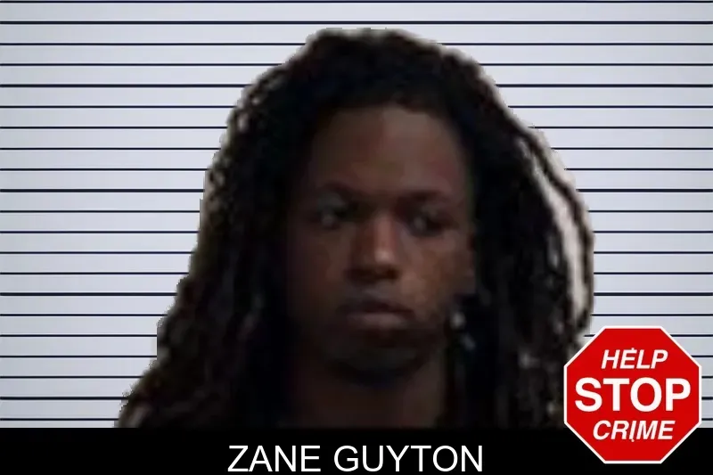 Zane Guyton mugshot