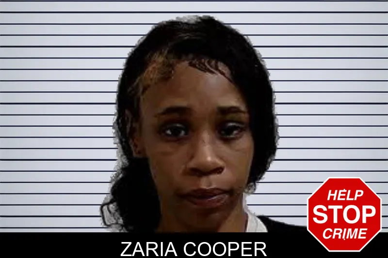Zaria Cooper mugshot