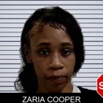 Zaria Cooper mugshot
