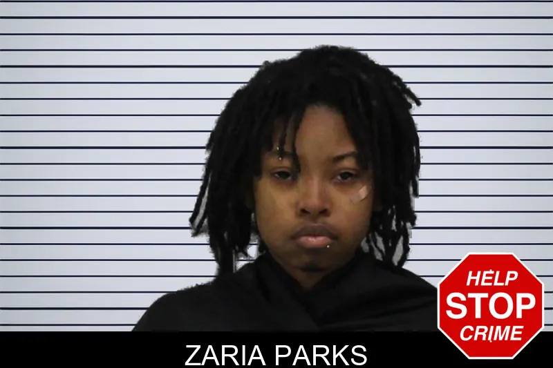 Zaria Parks mugshot