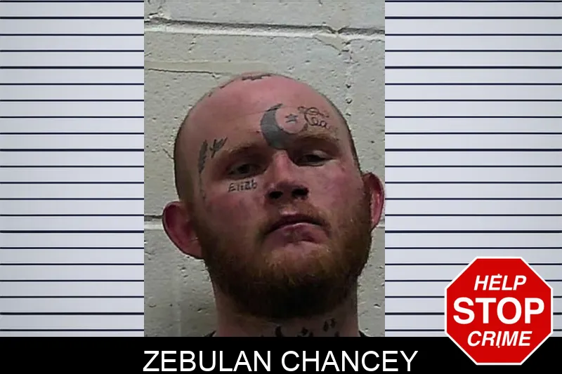 Zebulan Chancey mugshot