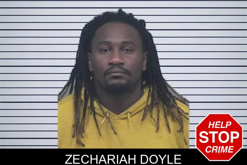 Zechariah Doyle mugshot
