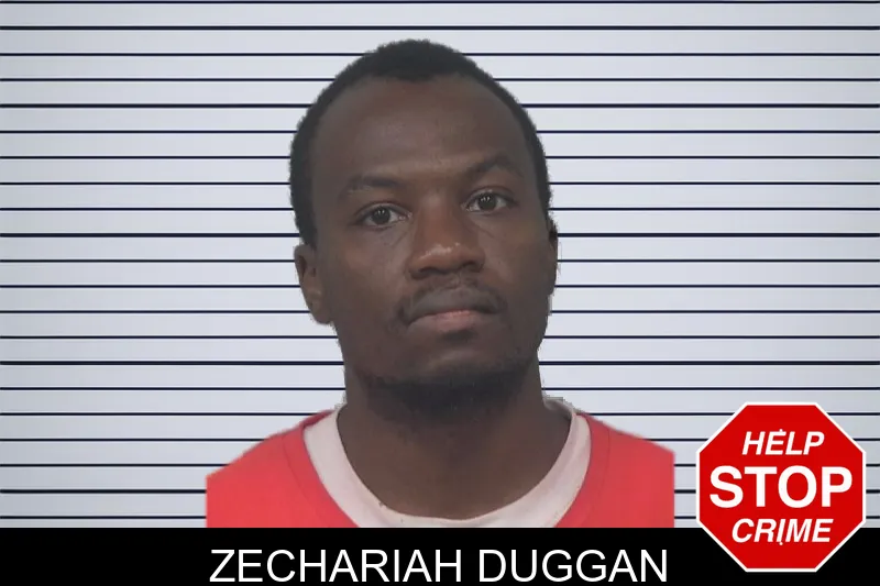 Zechariah Duggan mugshot