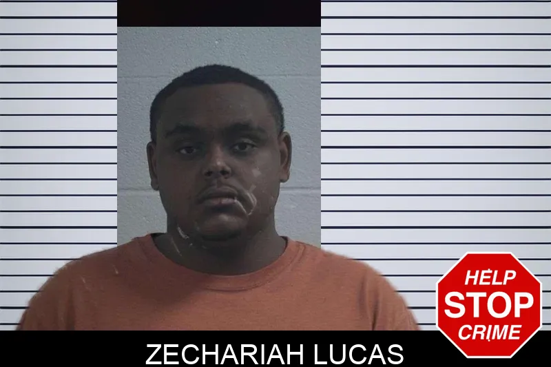 Zechariah Lucas mugshot