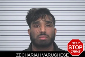 Zechariah Varughese mugshot