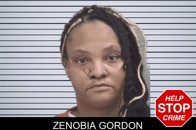 Zenobia Gordon mugshot