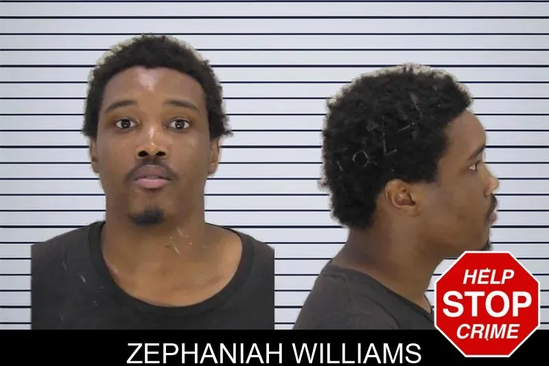 Zephaniah Williams mugshot