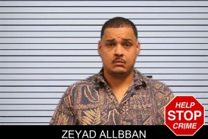 Zeyad Allbban mugshot