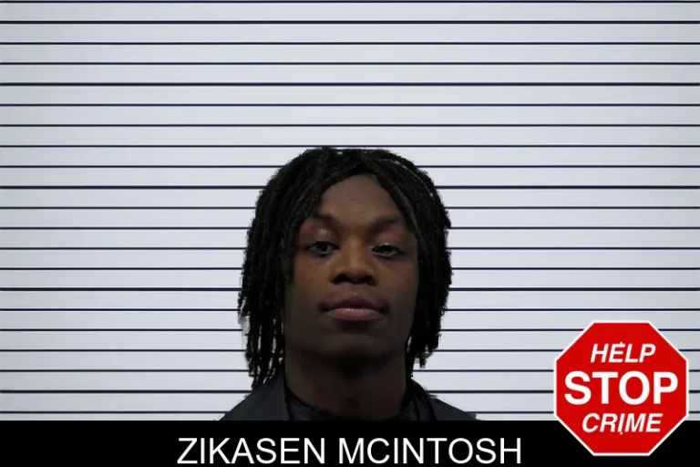 Zikasen McIntosh mugshot – Hart County , Georgia Zikasen McIntosh