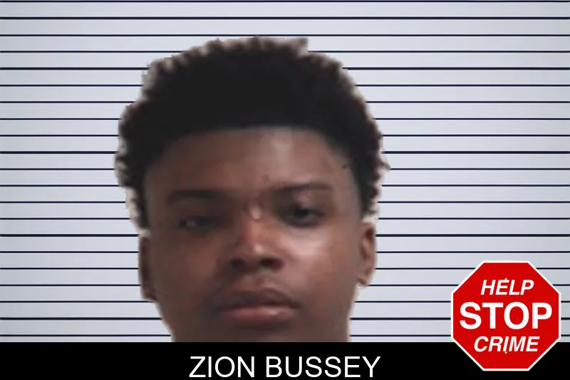 Zion Bussey mugshot