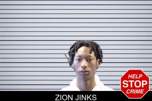 Zion Jinks mugshot