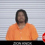 Zion Knox mugshot