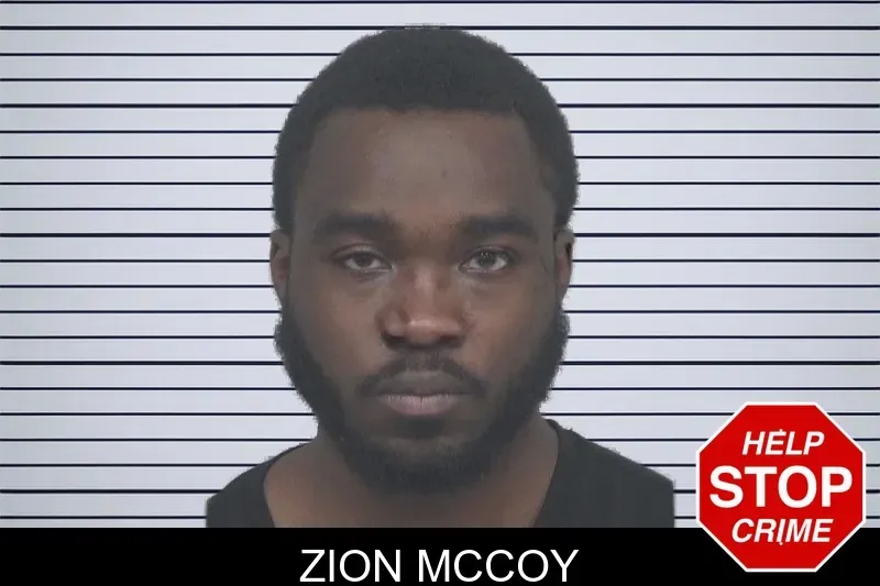 Zion McCoy mugshot