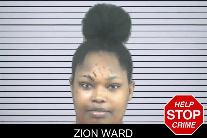 Zion Ward mugshot