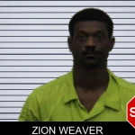 Zion Weaver mugshot